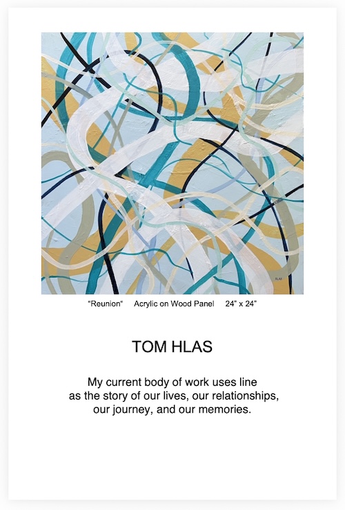 Tom Hlas 2026 Art Exhibit - Norfolk Libray - Norfolk CT